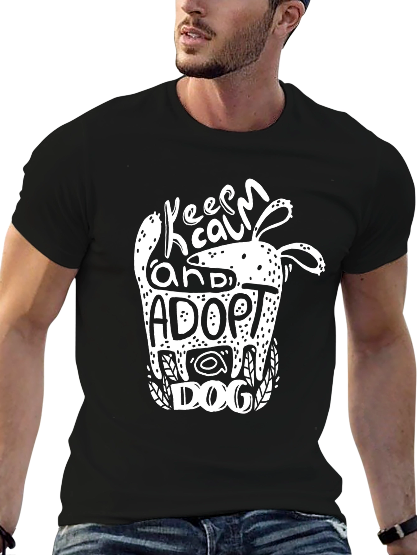 Adopt a Dog Graphic Tee