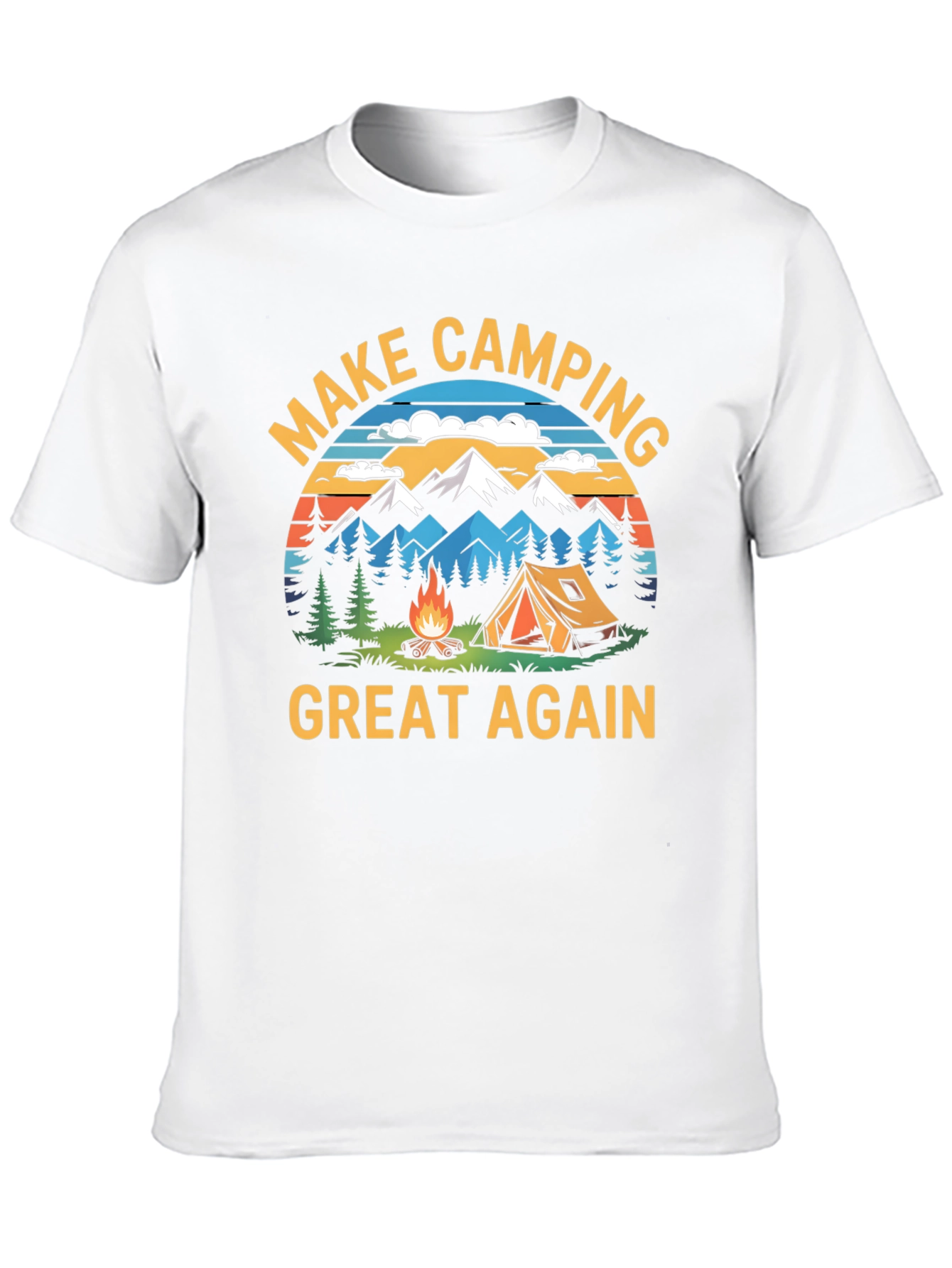Make Camping Great Again Graphic Tee