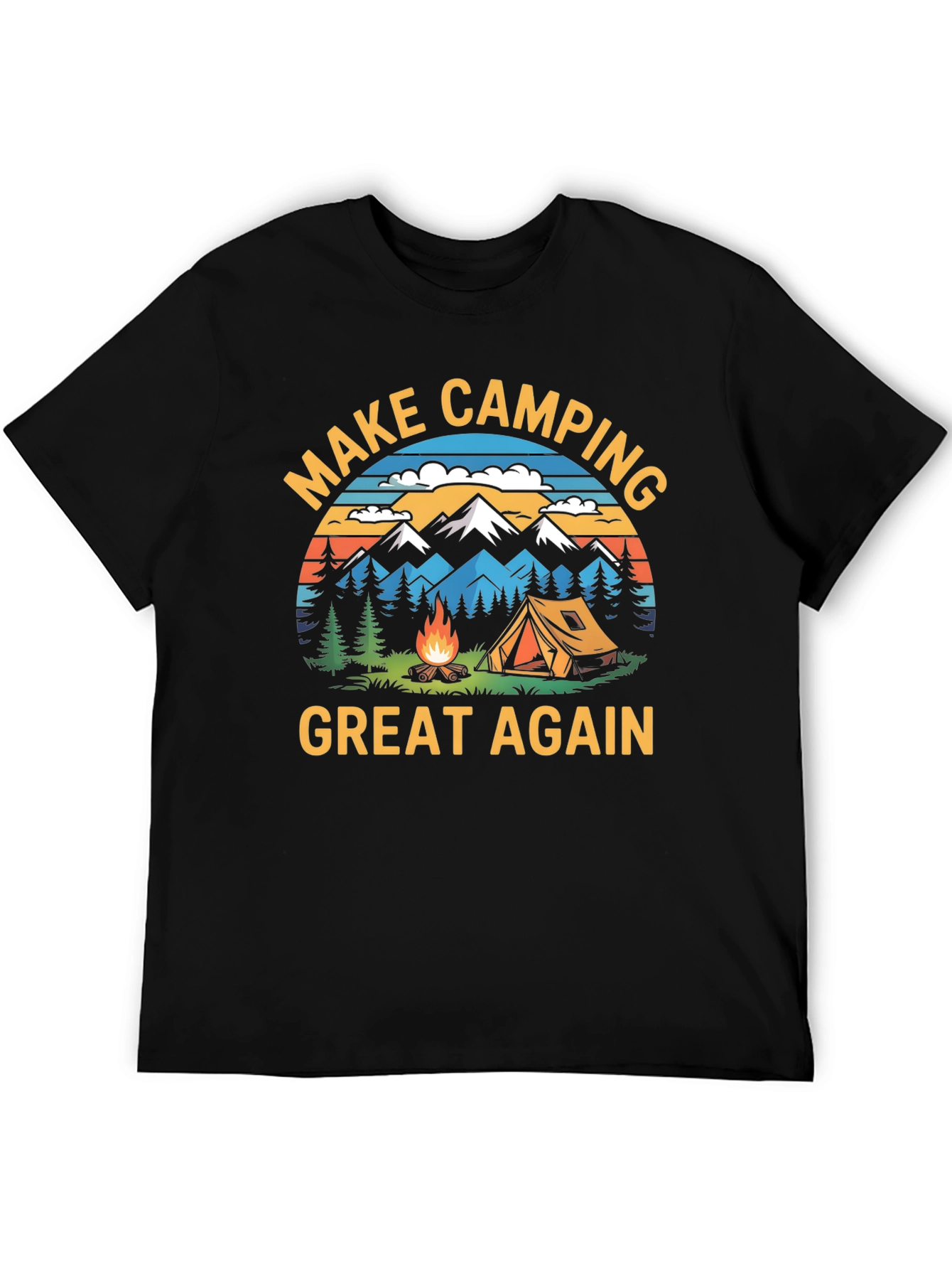Make Camping Great Again Graphic Tee