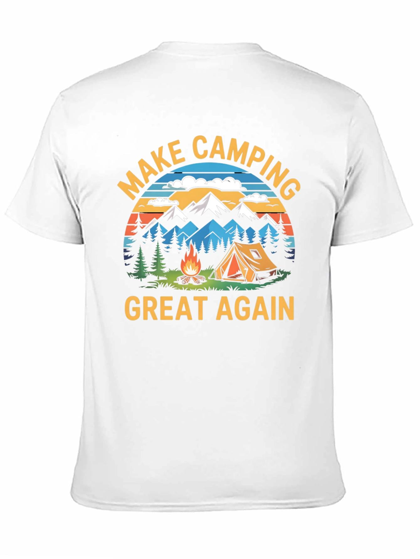 Make Camping Great Again Graphic Tee