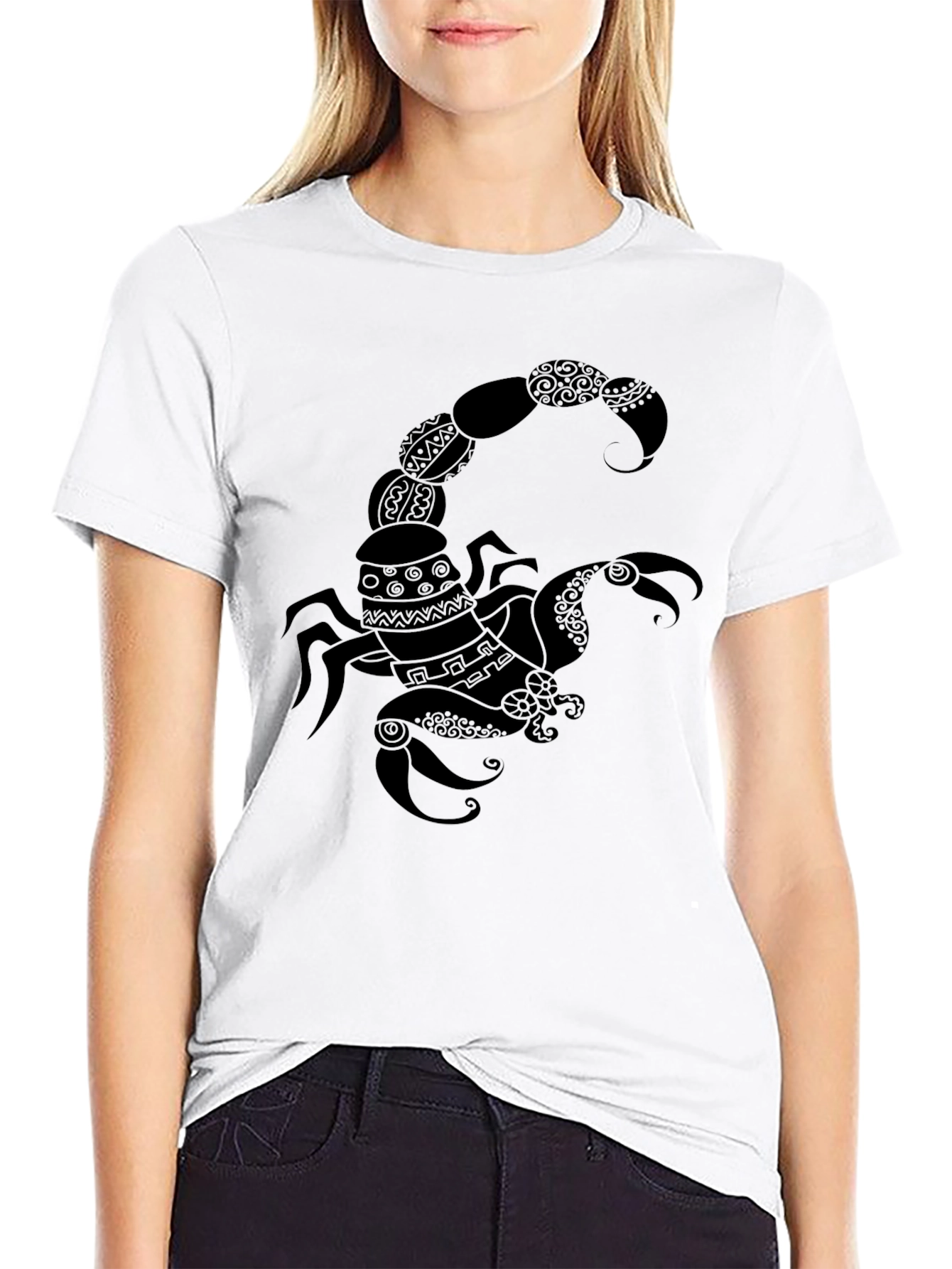 Scorpion Graphic Black T-Shirt
