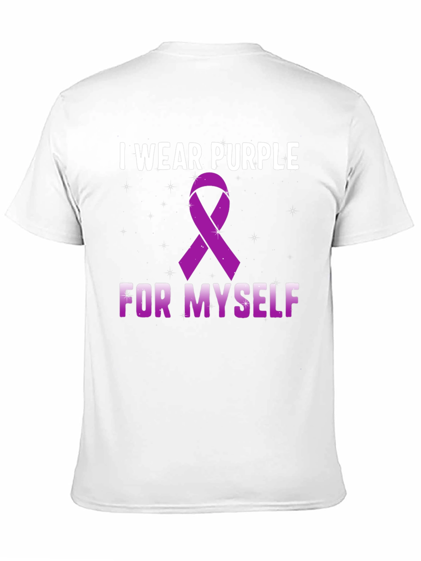 I Wear Purple For Myself Awareness T-Shirt