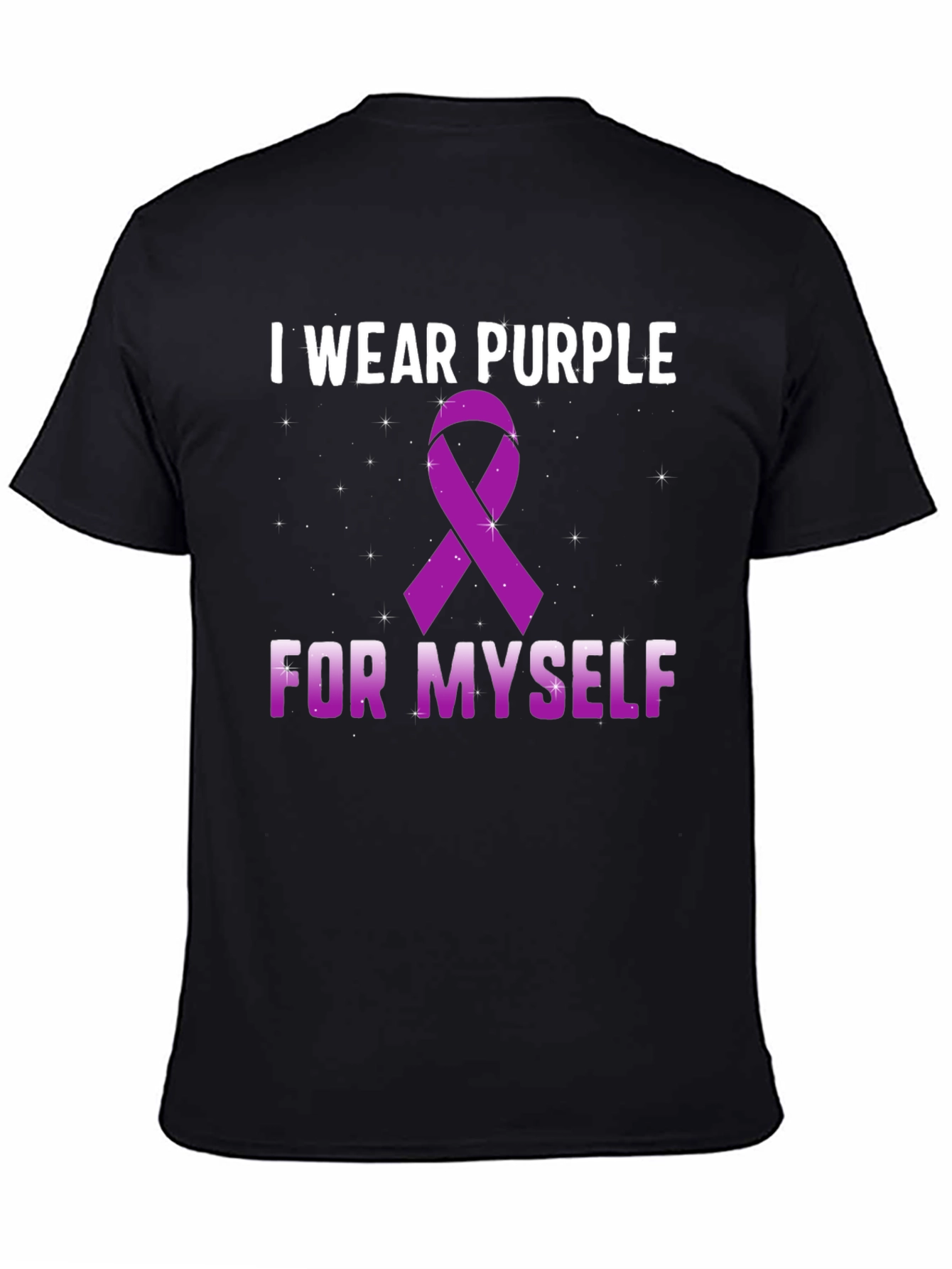 I Wear Purple For Myself Awareness T-Shirt