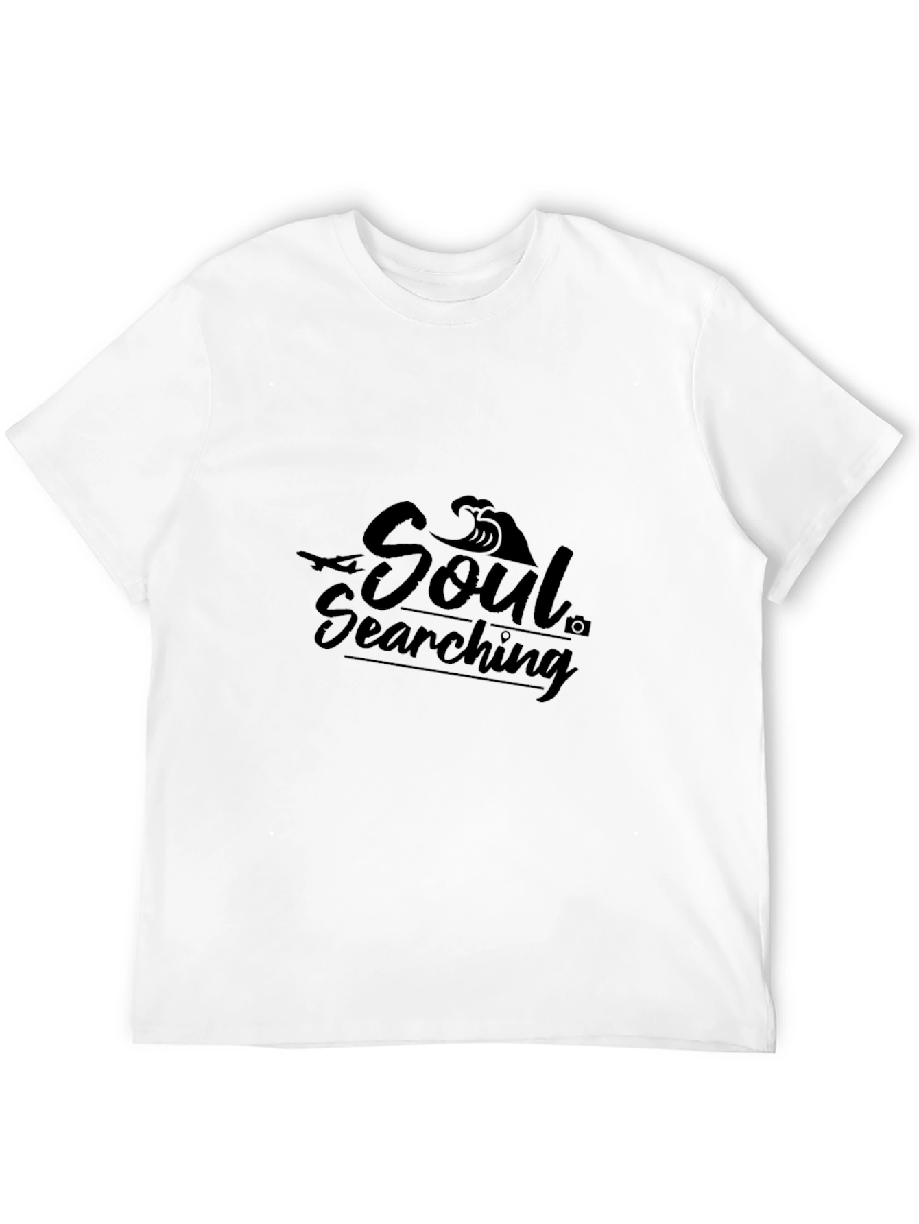 Soul Searching Black Graphic Tee