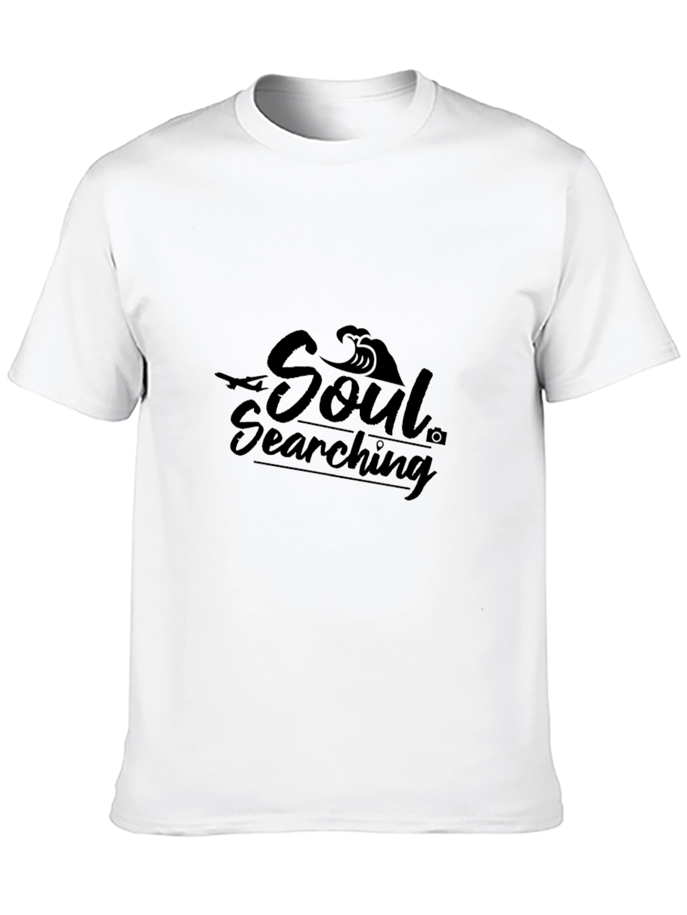 Soul Searching Black Graphic Tee