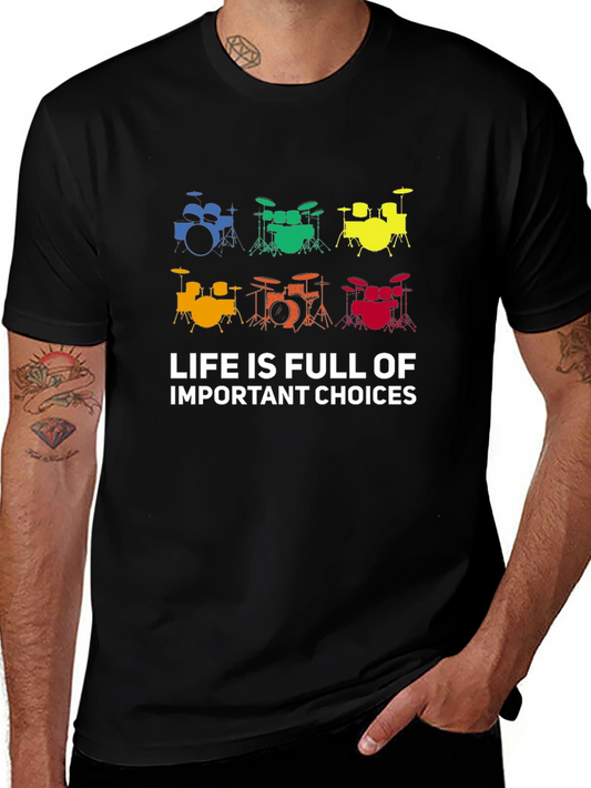 Drum Set Choice T-Shirt