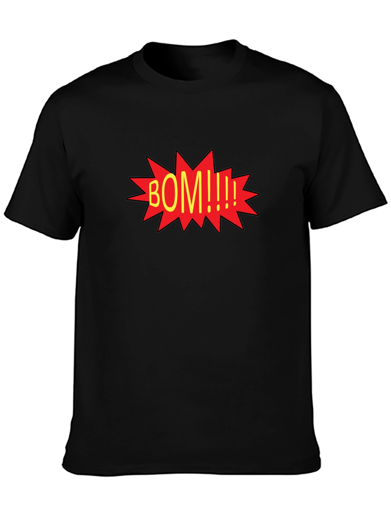 BOM Comic Pop Art Graphic Tee - Black