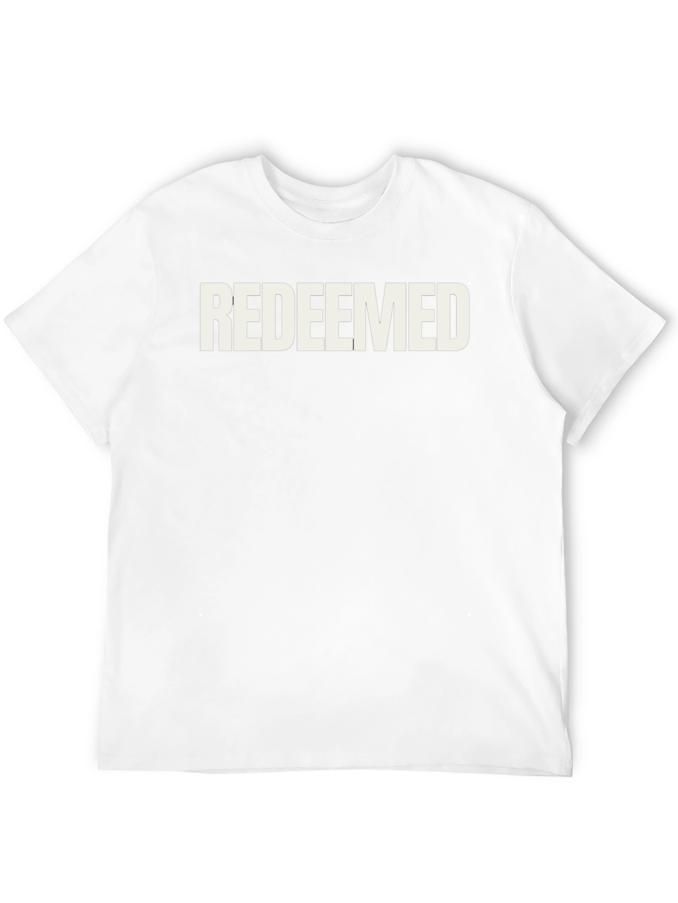 Redeemed Graphic Print Crew Neck T-Shirt