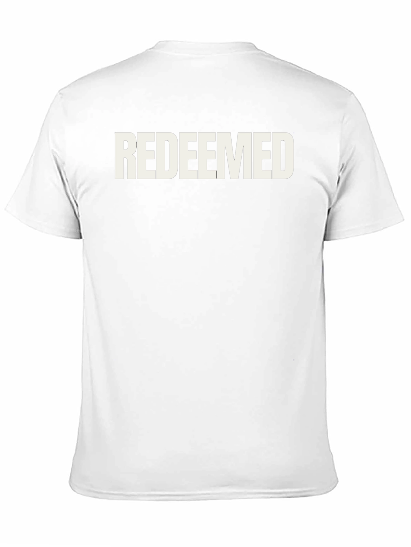 Redeemed Graphic Print Crew Neck T-Shirt
