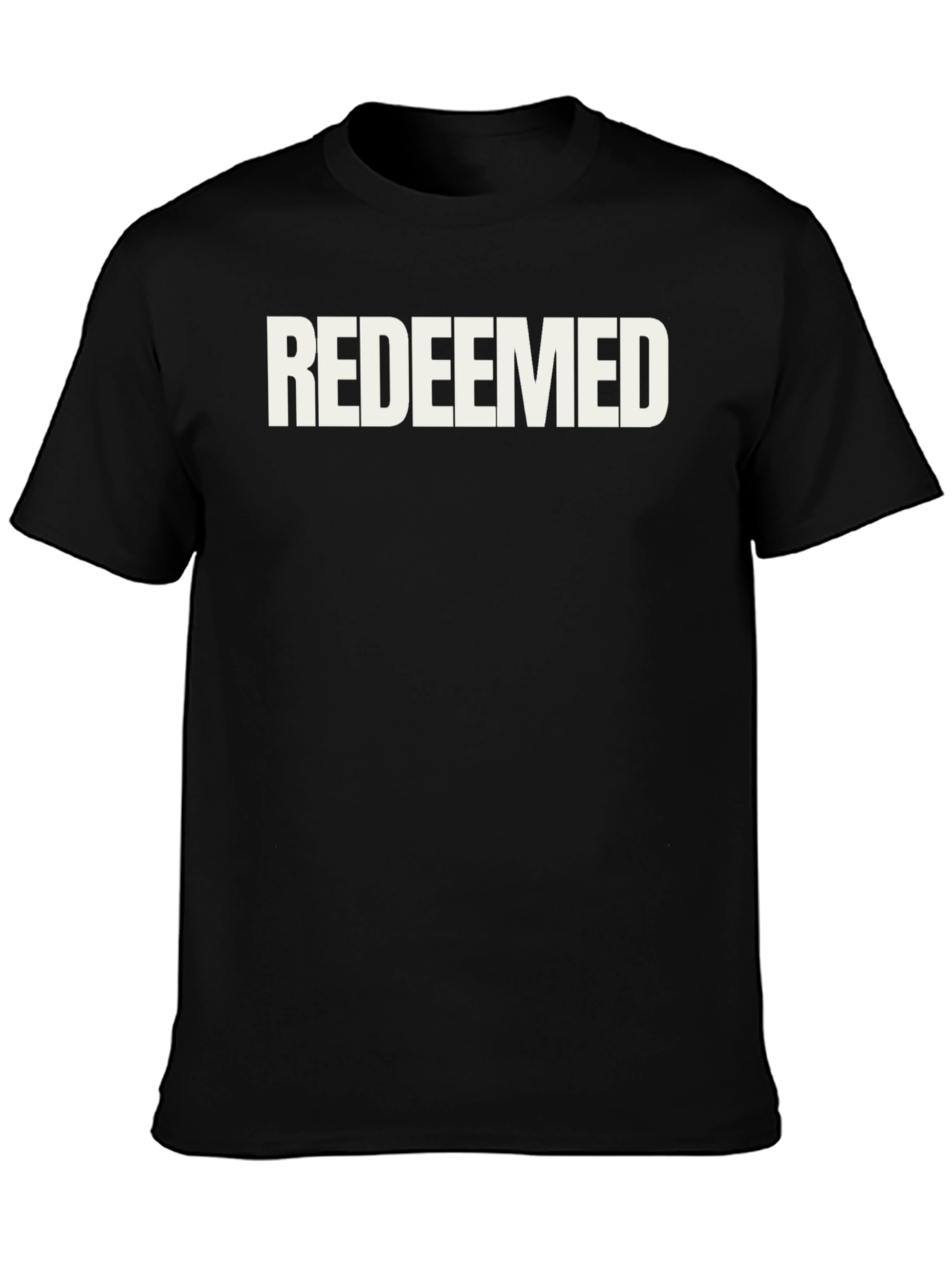 Redeemed Graphic Print Crew Neck T-Shirt