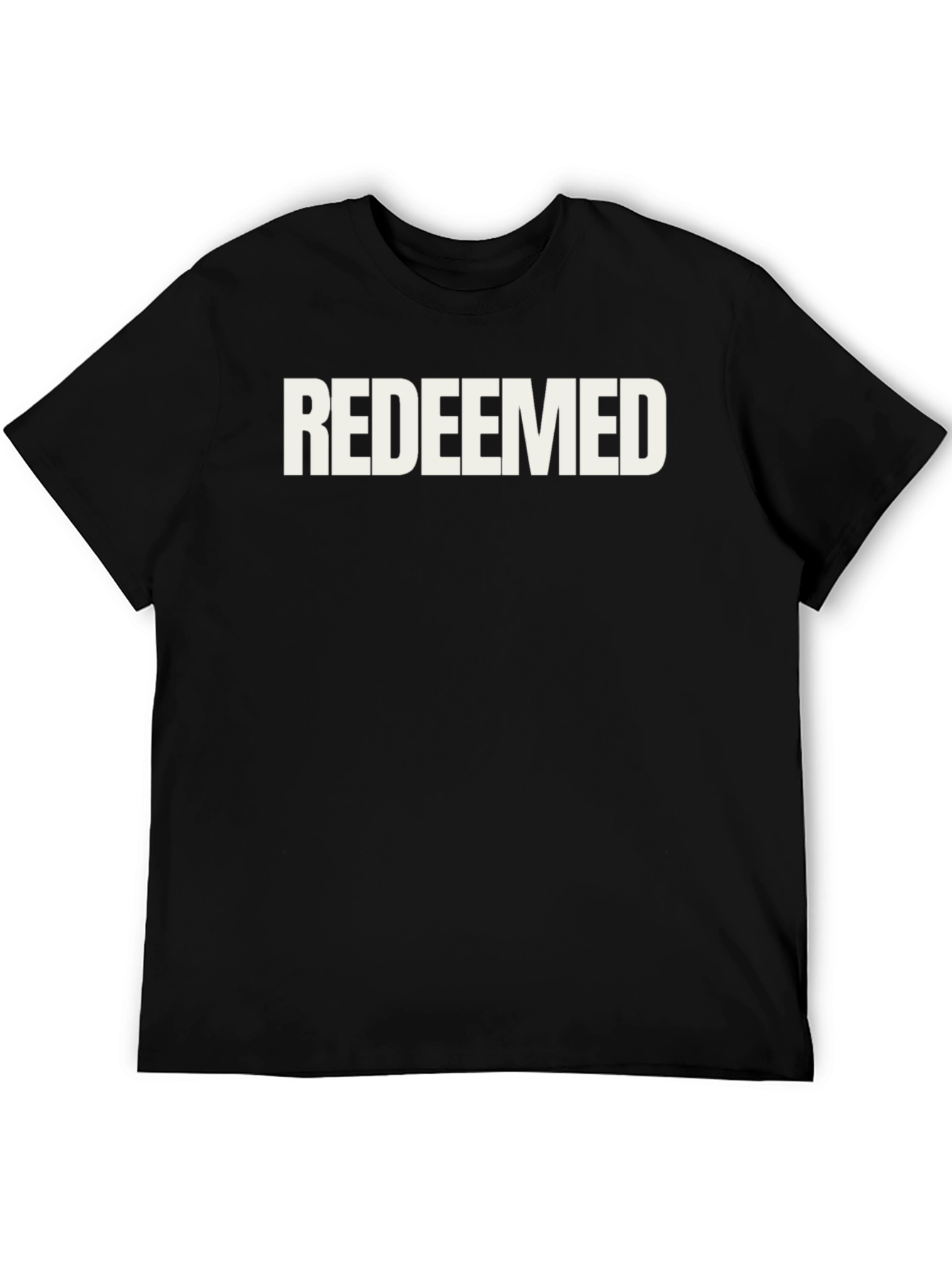 Redeemed Graphic Print Crew Neck T-Shirt