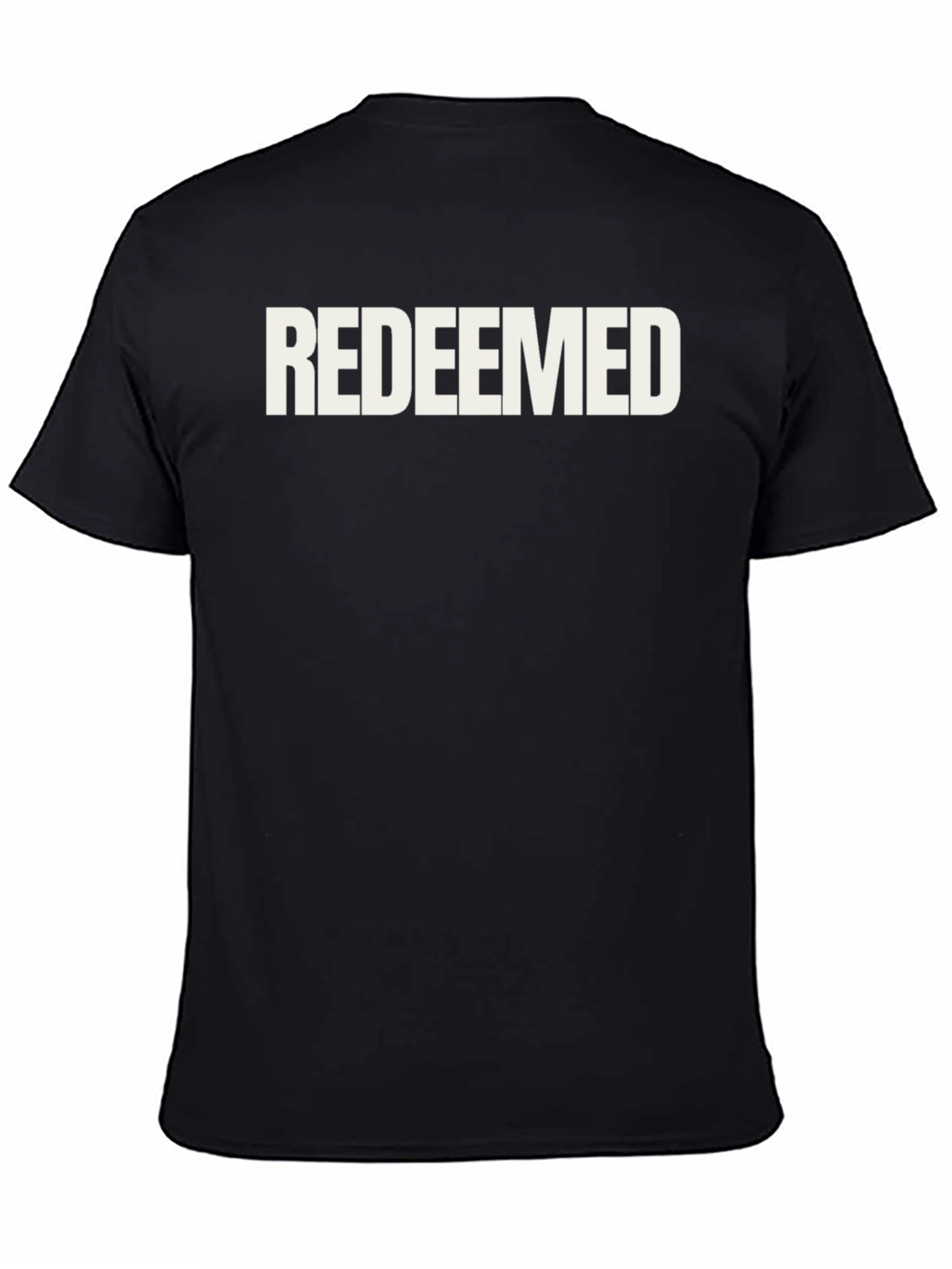 Redeemed Graphic Print Crew Neck T-Shirt