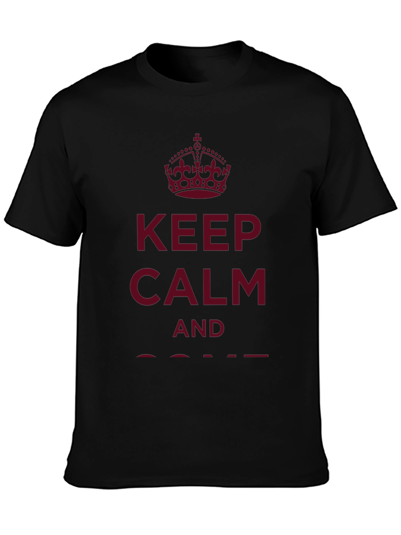 Keep Calm T-Shirt - Stylish Graphic Tee