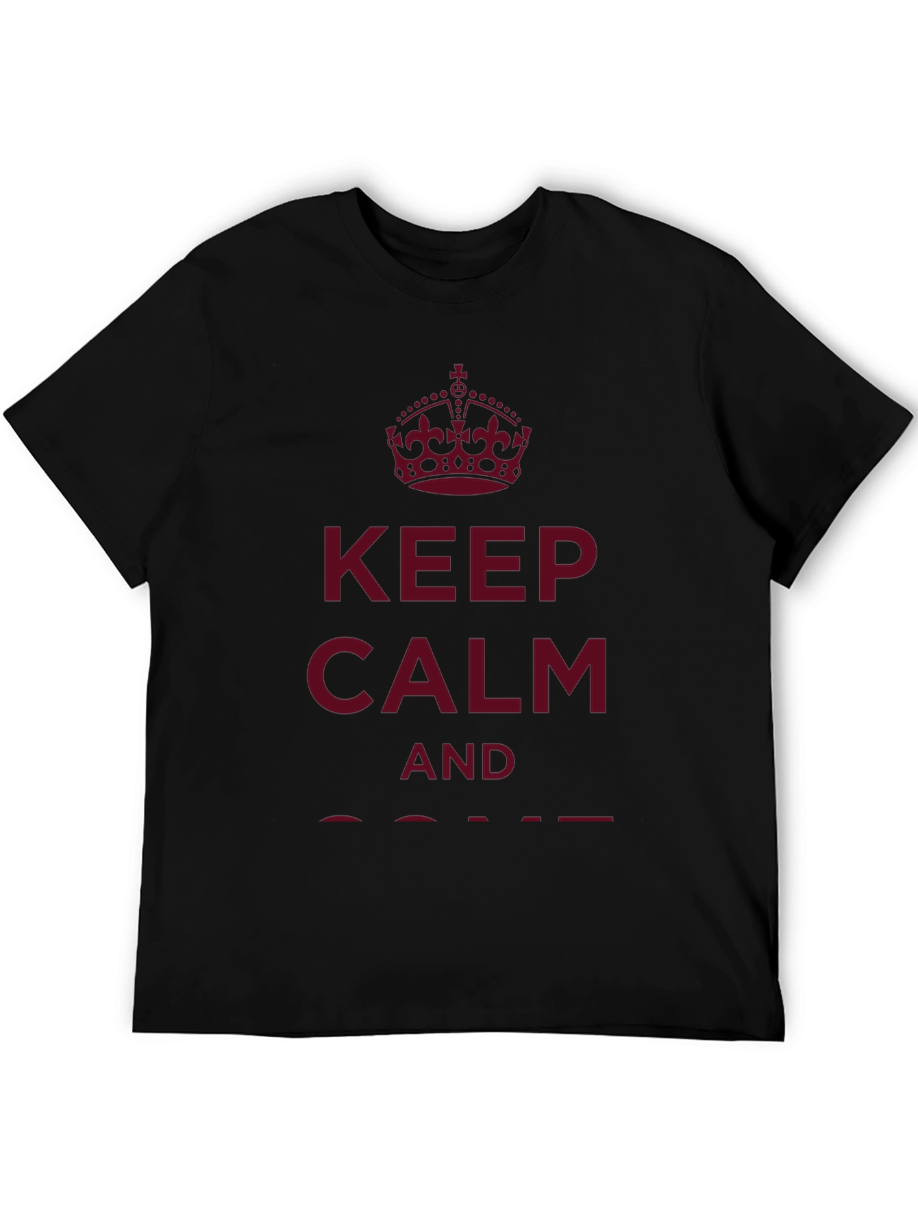 Keep Calm T-Shirt - Stylish Graphic Tee