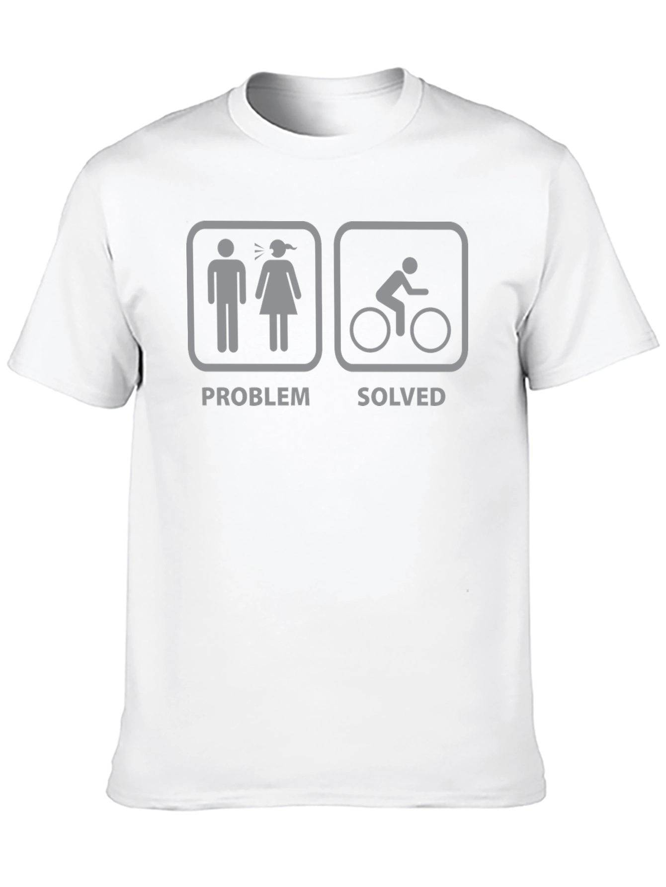 Problem Solved Bike Graphic Tee