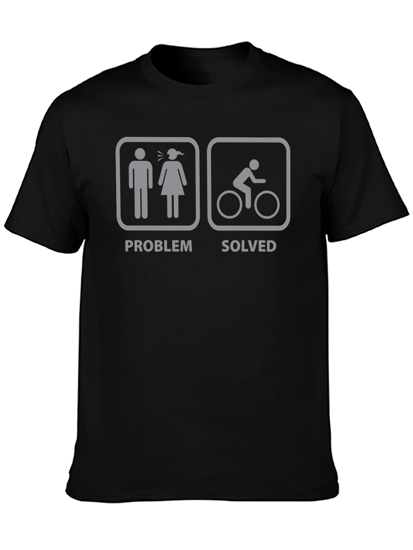 Problem Solved Bike Graphic Tee