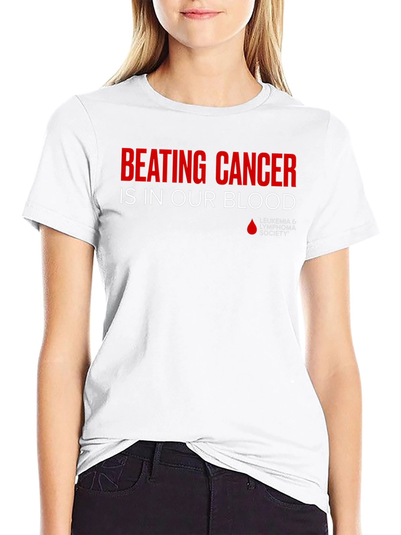 Beating Cancer T-Shirt - Leukemia & Lymphoma Society