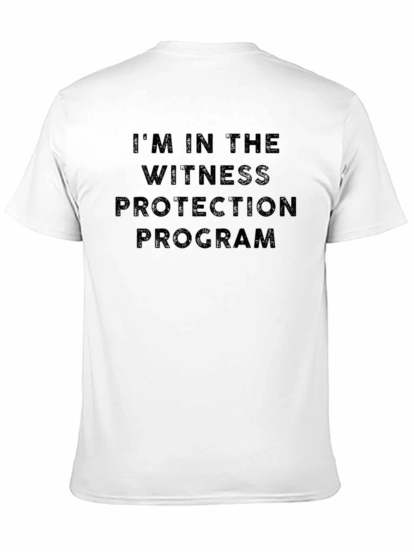 Witness Protection Program Graphic T-Shirt