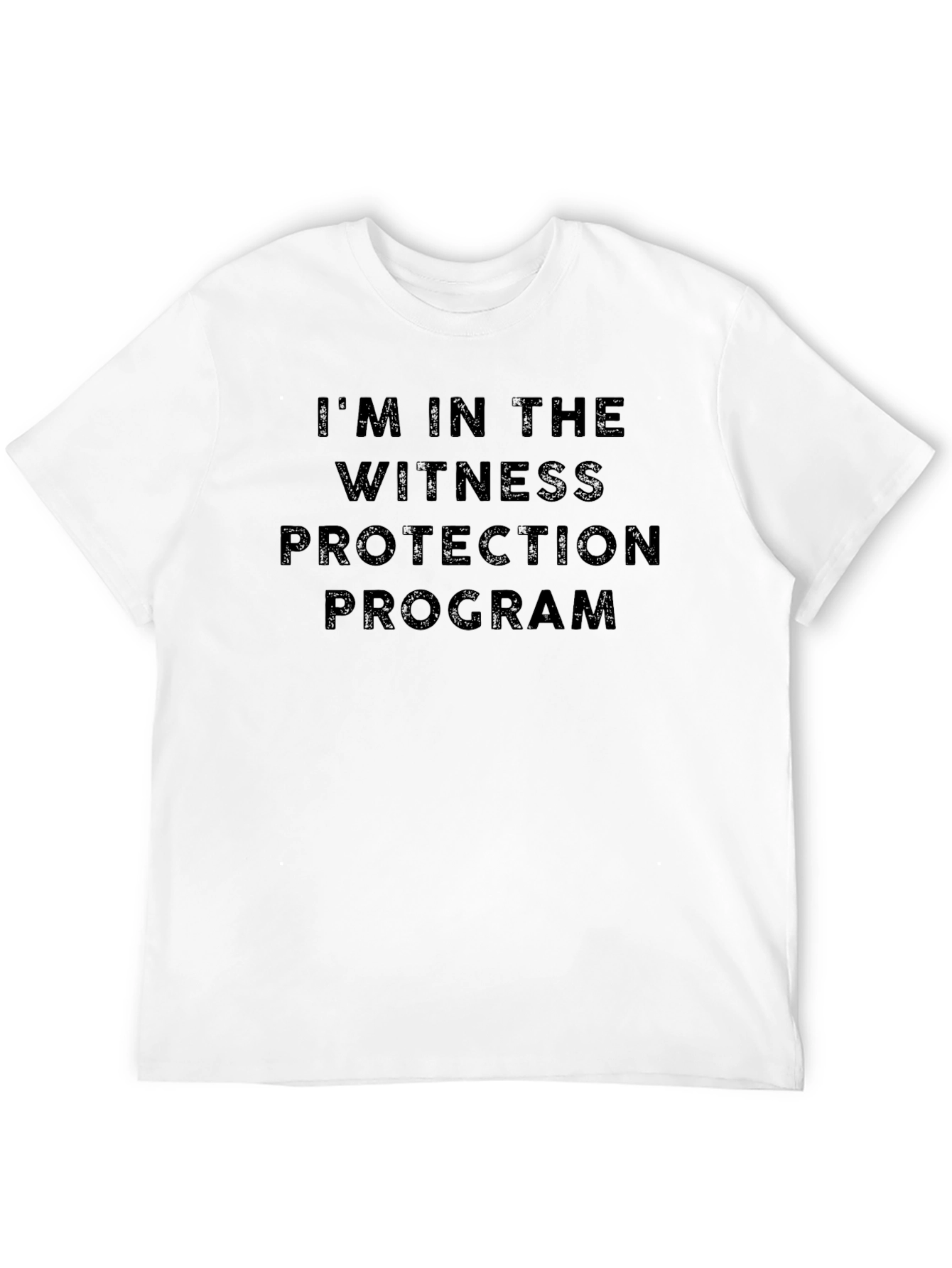 Witness Protection Program Graphic T-Shirt