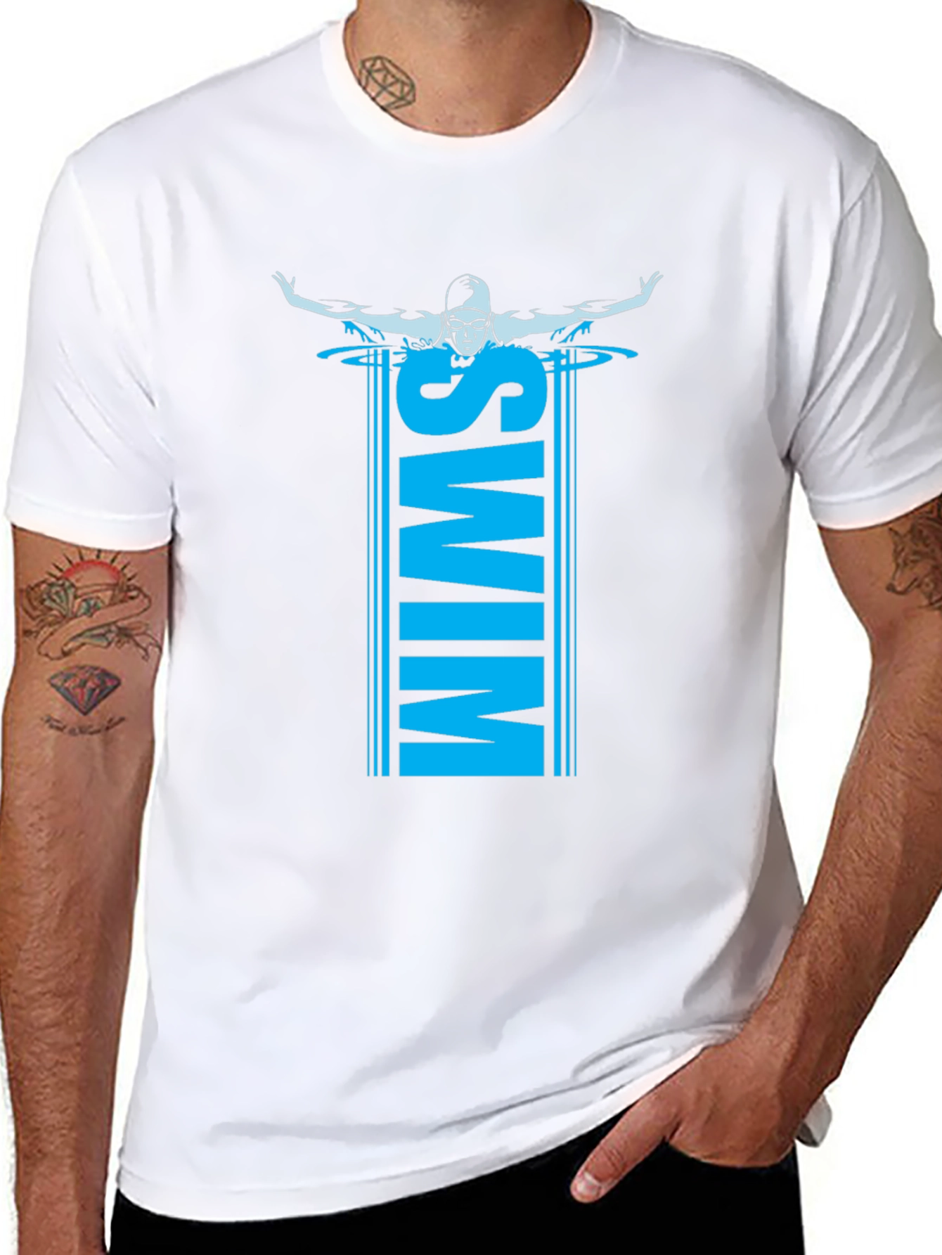 Swim T-Shirt: Athlete Design