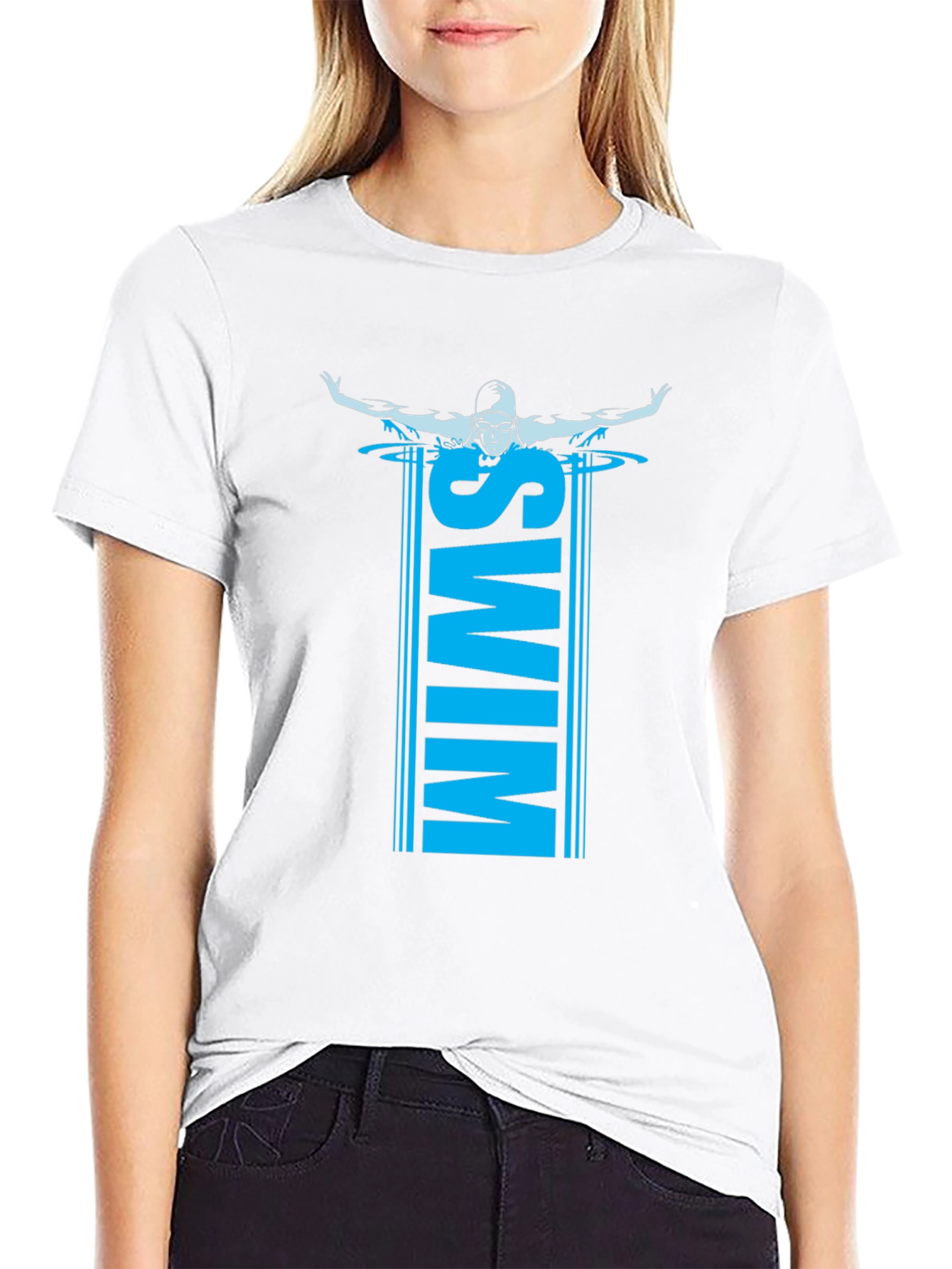 Swim T-Shirt: Athlete Design
