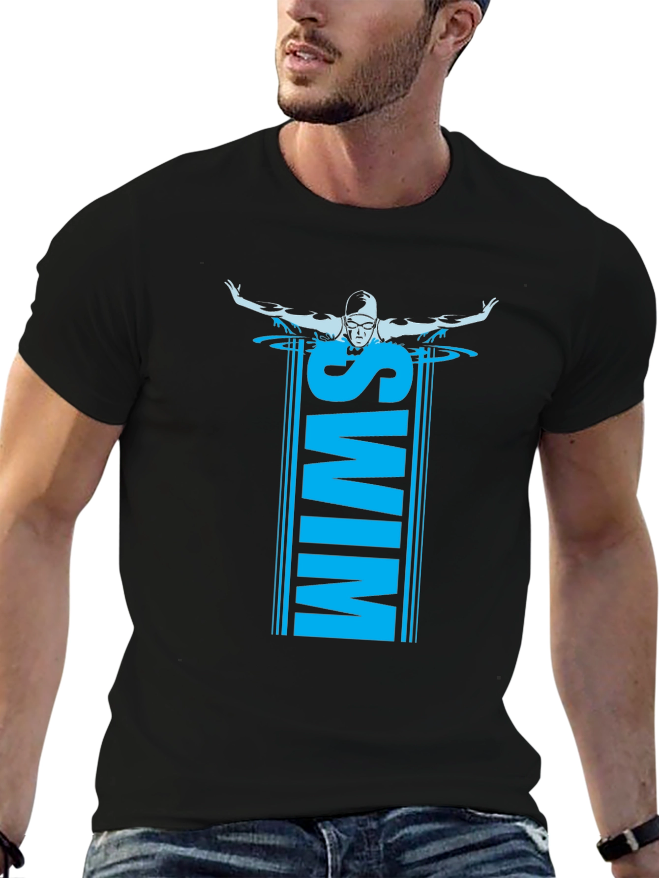 Swim T-Shirt: Athlete Design