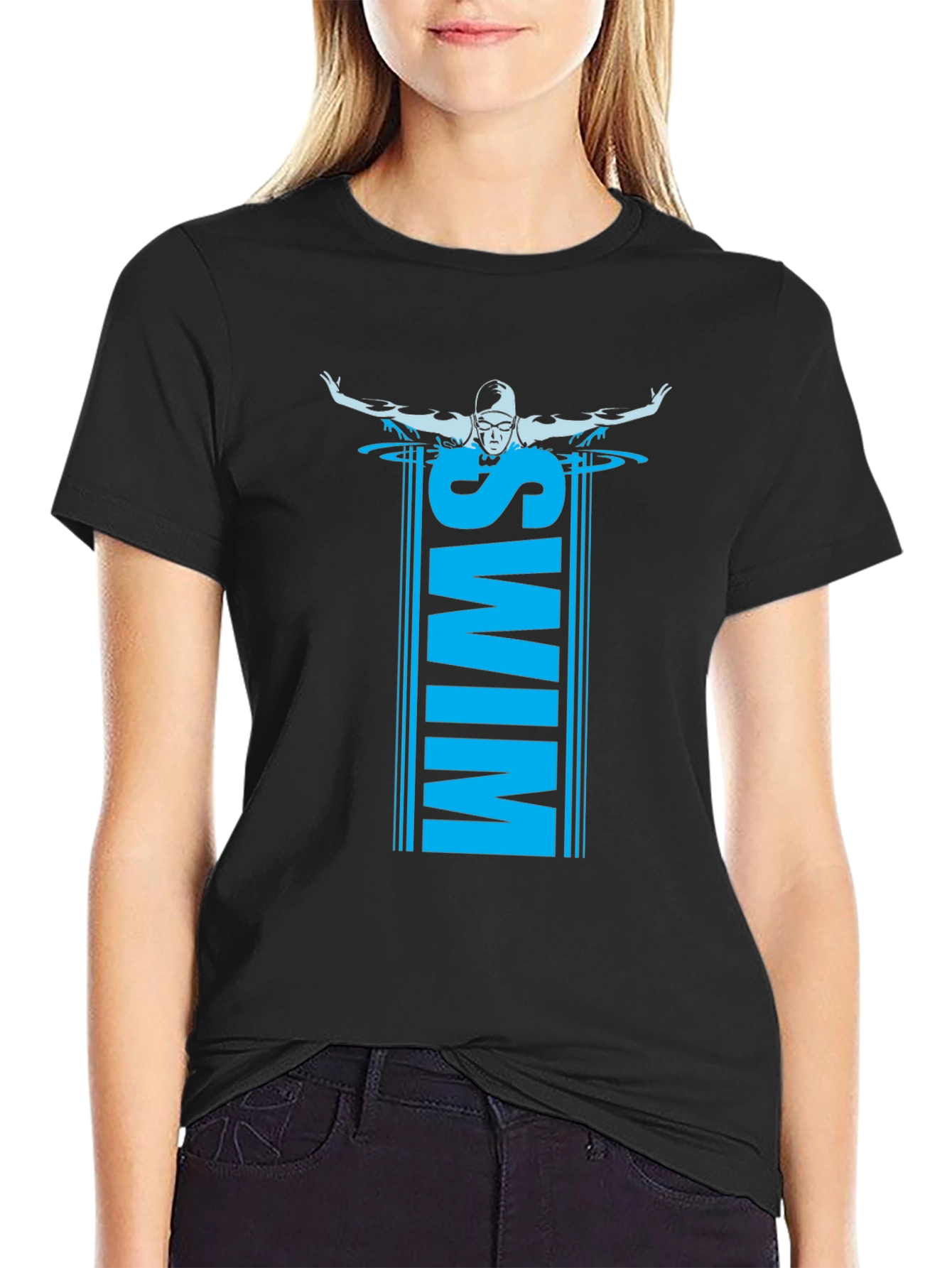 Swim T-Shirt: Athlete Design