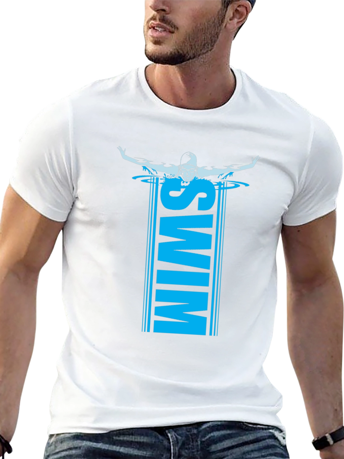 Swim T-Shirt: Athlete Design