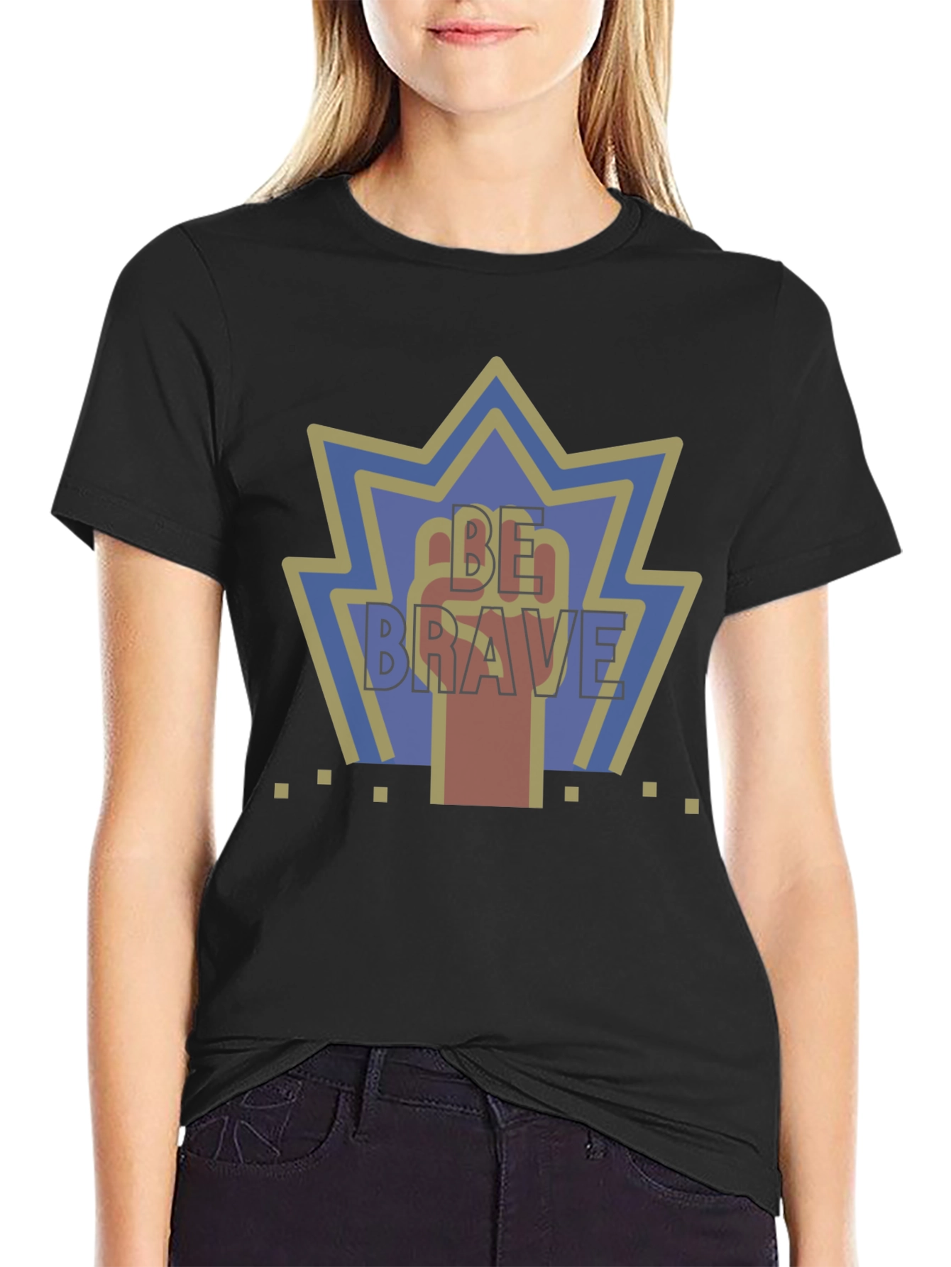 Be Brave Graphic Tee - Stylish & Comfortable