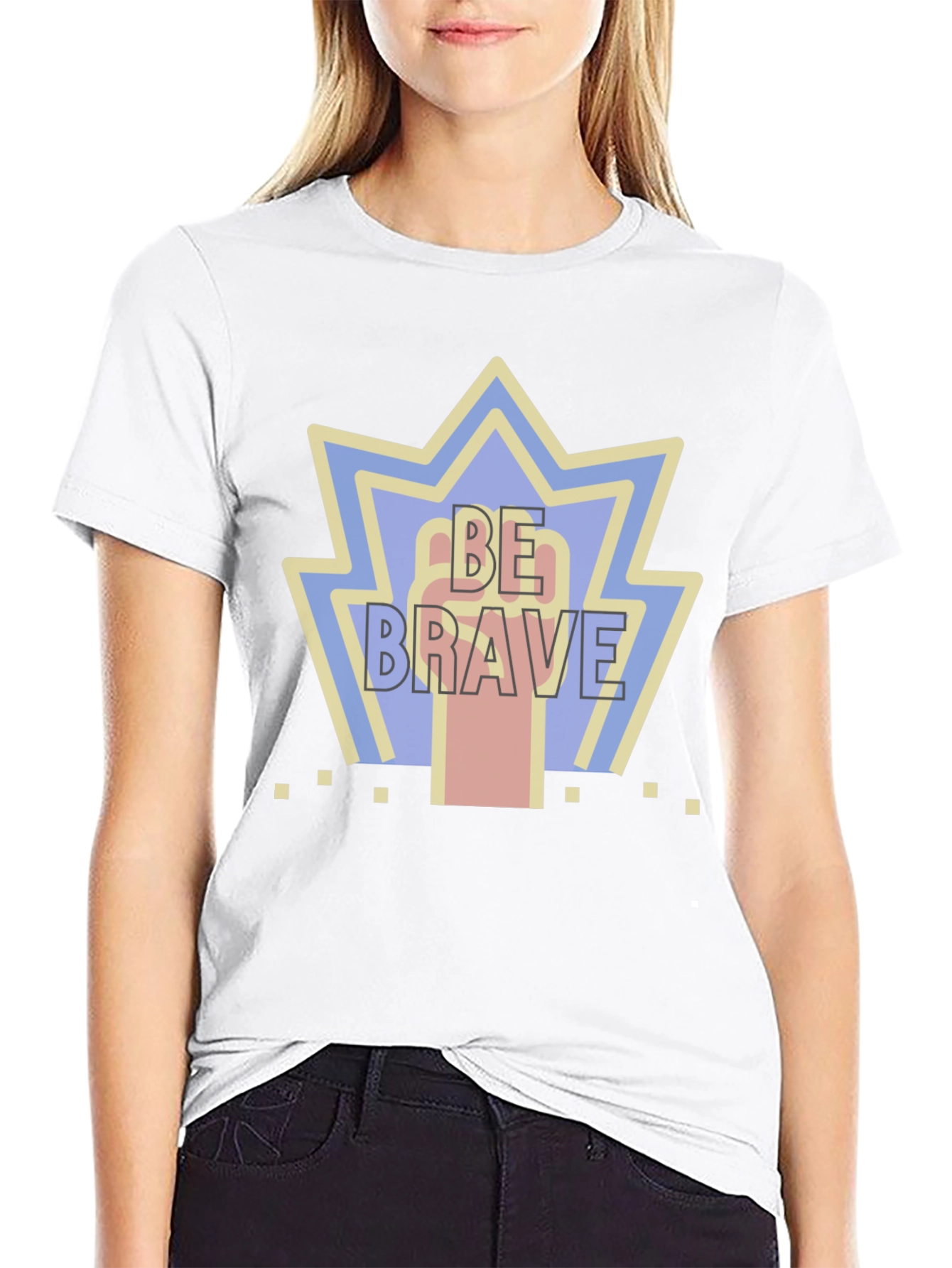 Be Brave Graphic Tee - Stylish & Comfortable