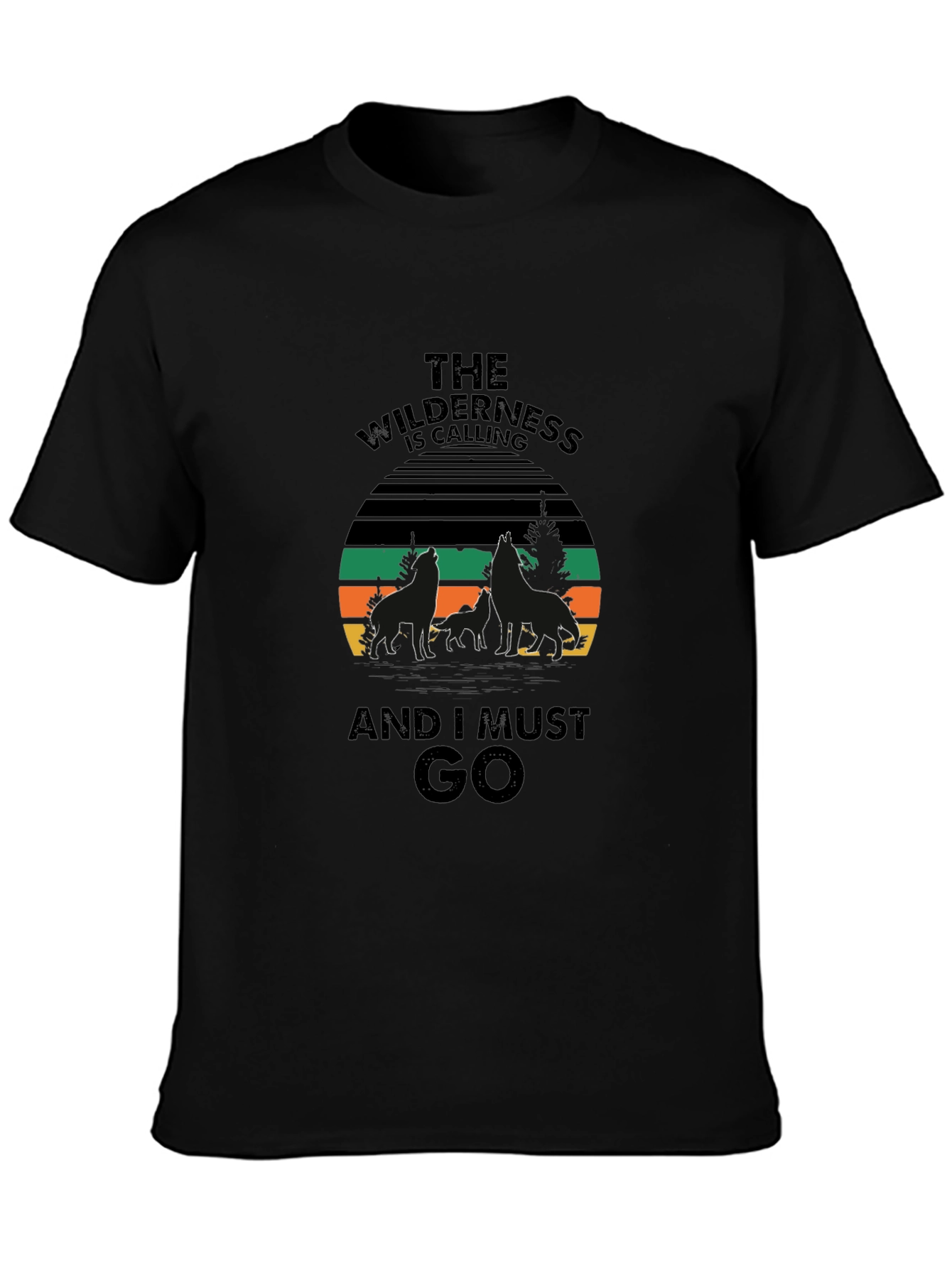 Wilderness Calling T-Shirt - Nature Adventure Tee