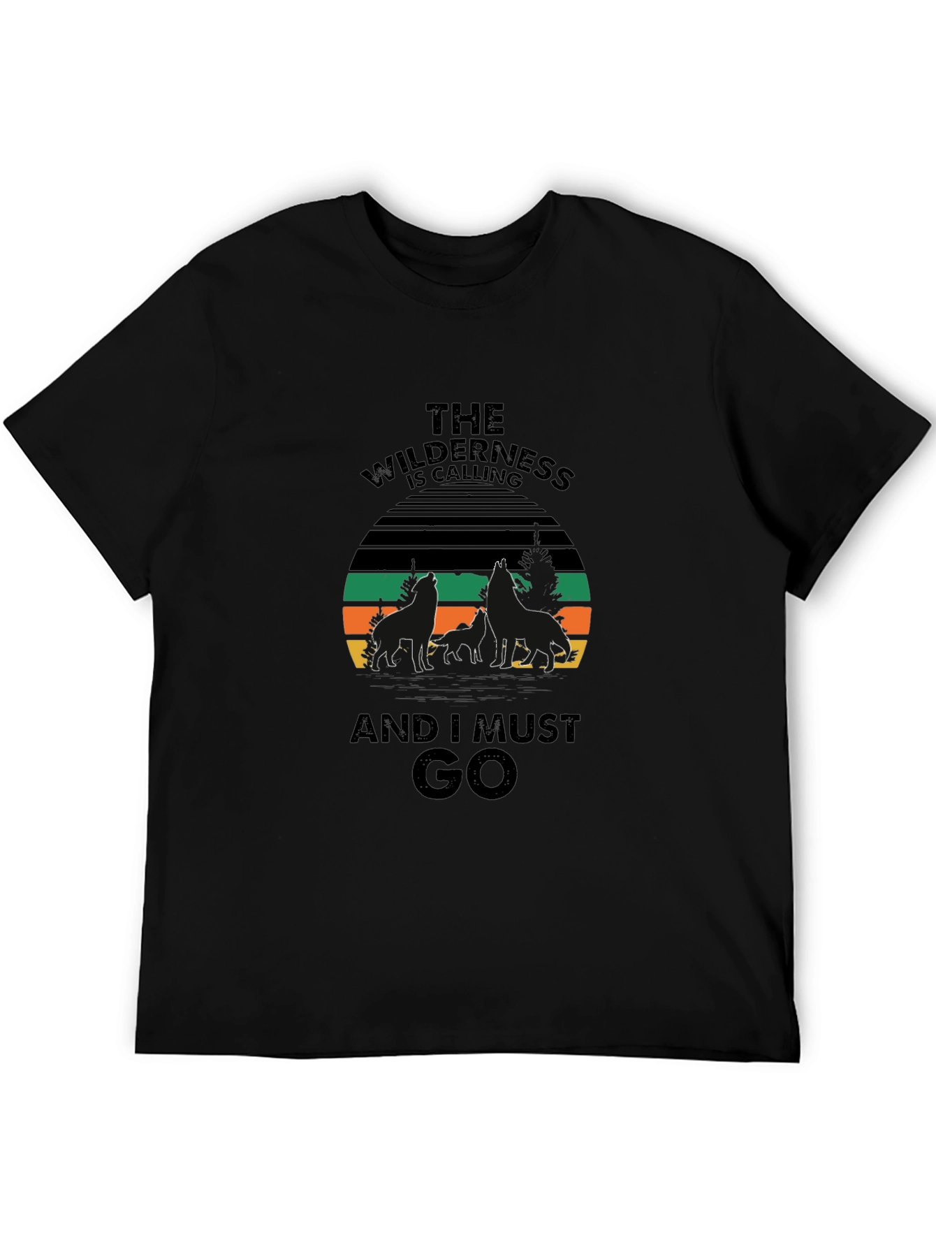 Wilderness Calling T-Shirt - Nature Adventure Tee