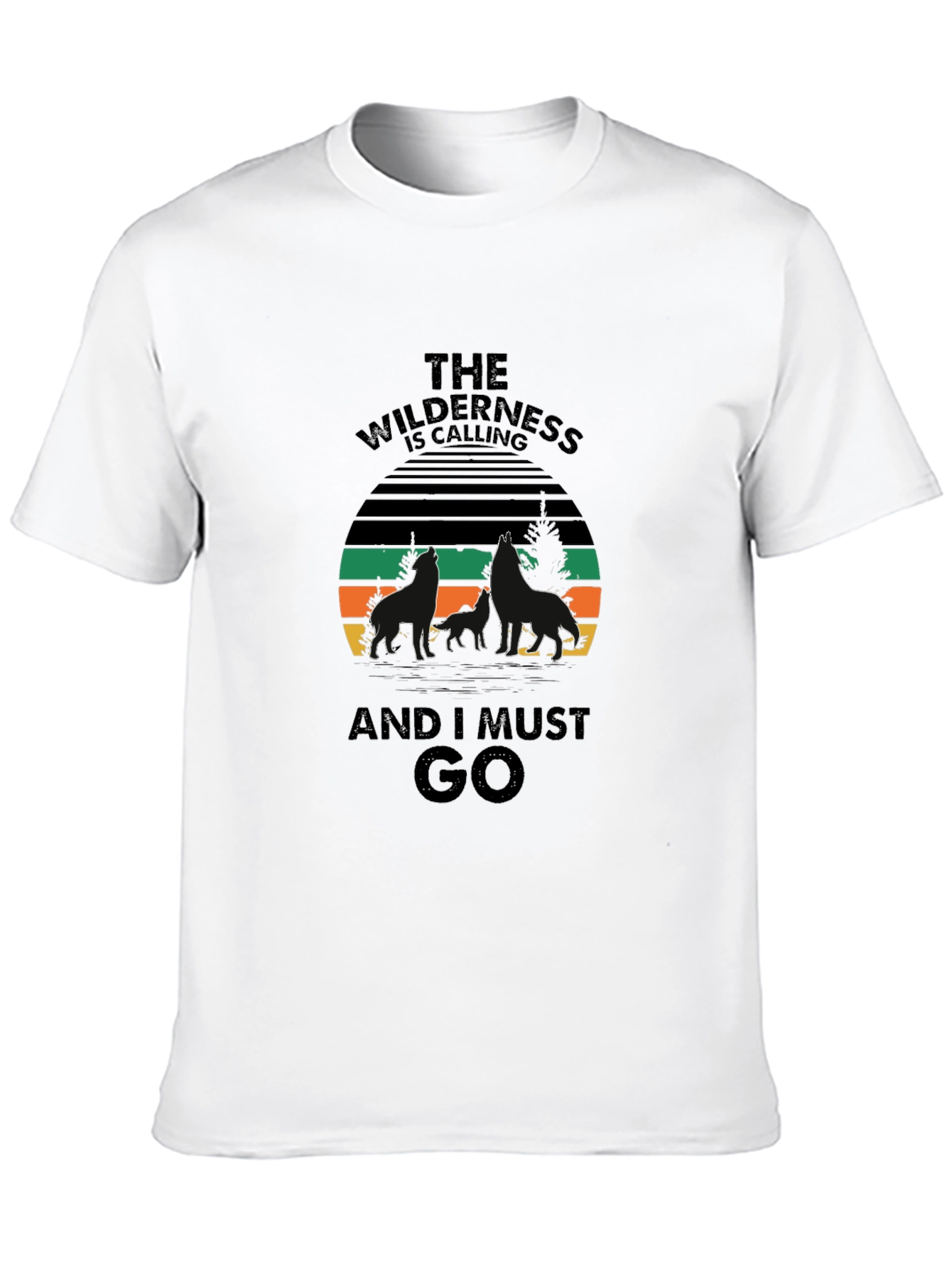 Wilderness Calling T-Shirt - Nature Adventure Tee