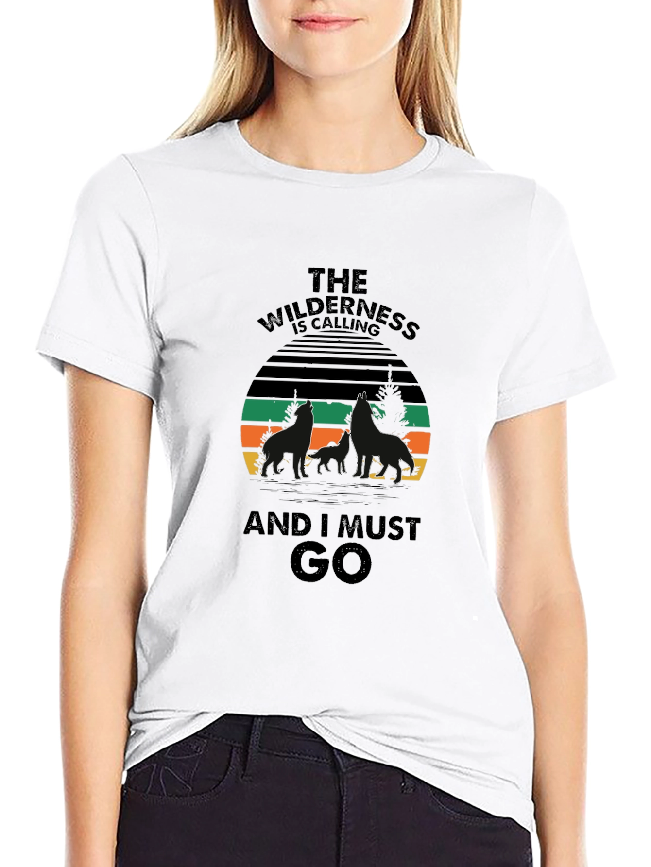 Wilderness Calling T-Shirt - Nature Adventure Tee
