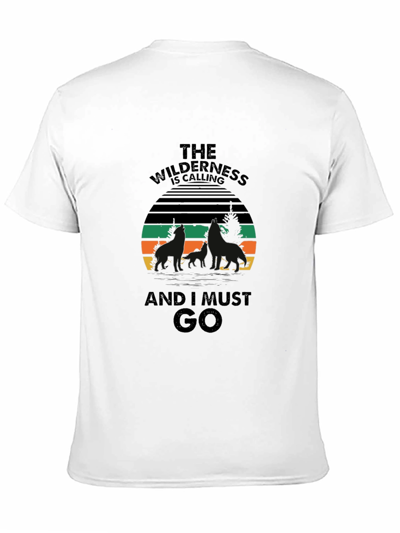 Wilderness Calling T-Shirt - Nature Adventure Tee