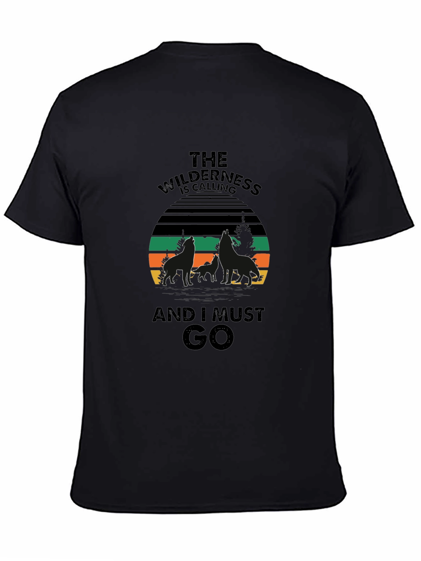 Wilderness Calling T-Shirt - Nature Adventure Tee