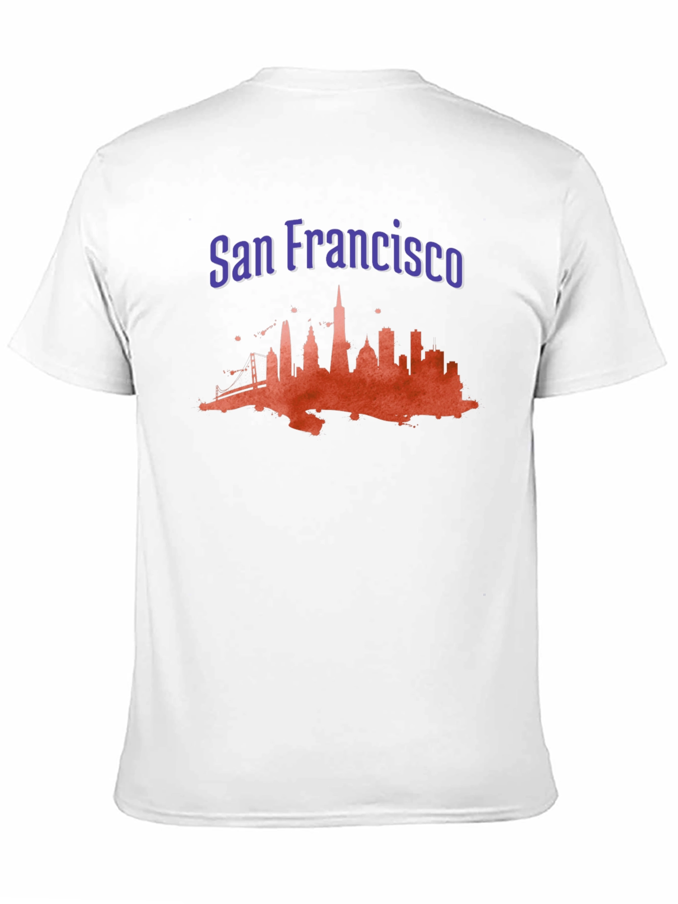 San Francisco Skyline Black Graphic Tee
