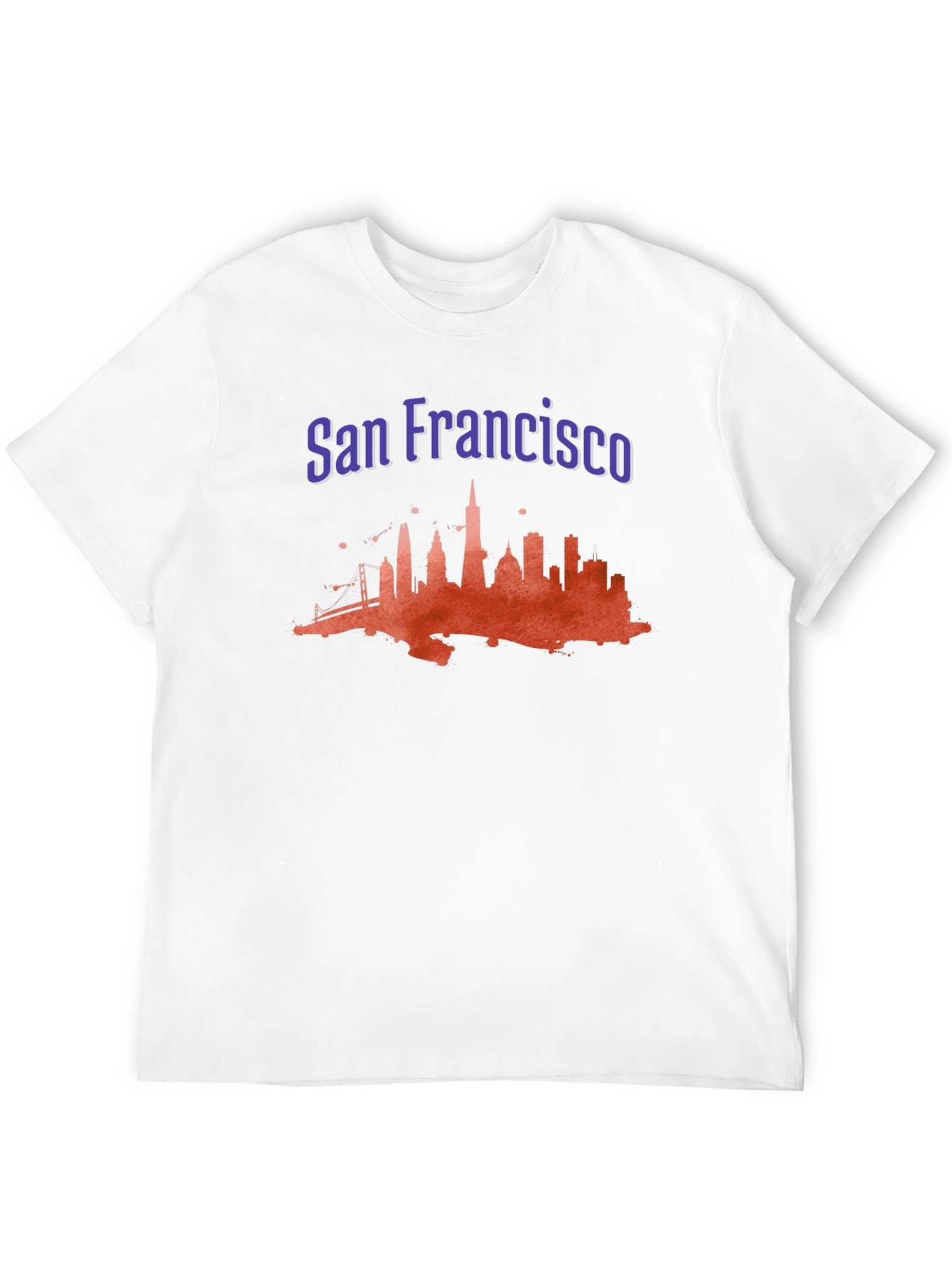 San Francisco Skyline Black Graphic Tee