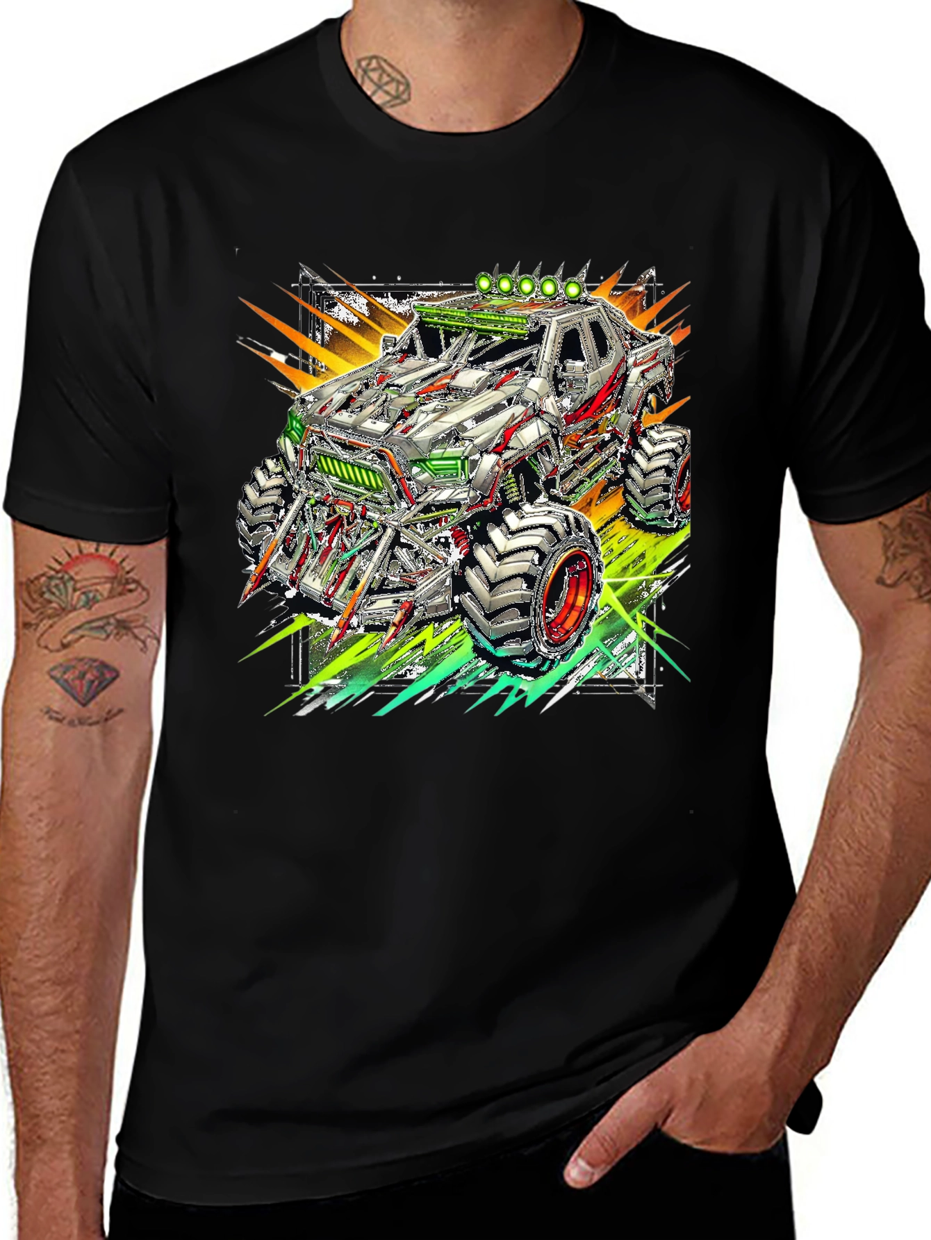 Monster Truck Graphic T-Shirt