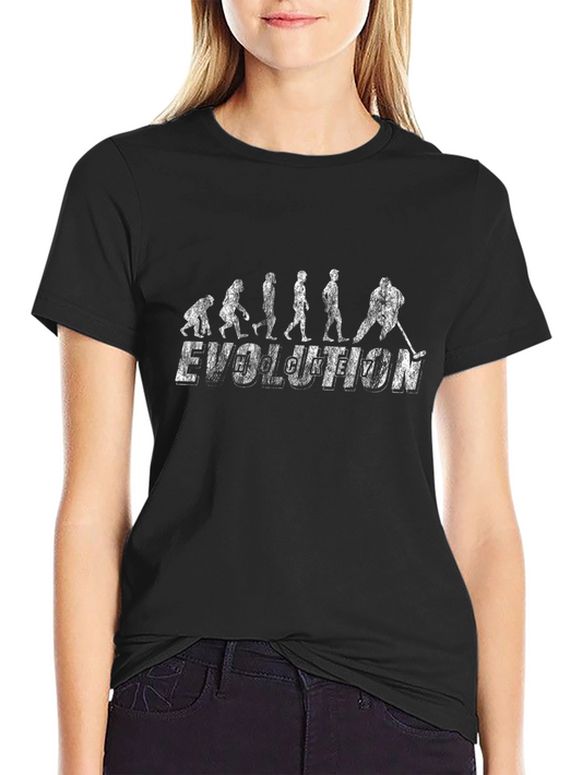 Evolution of Hockey T-Shirt