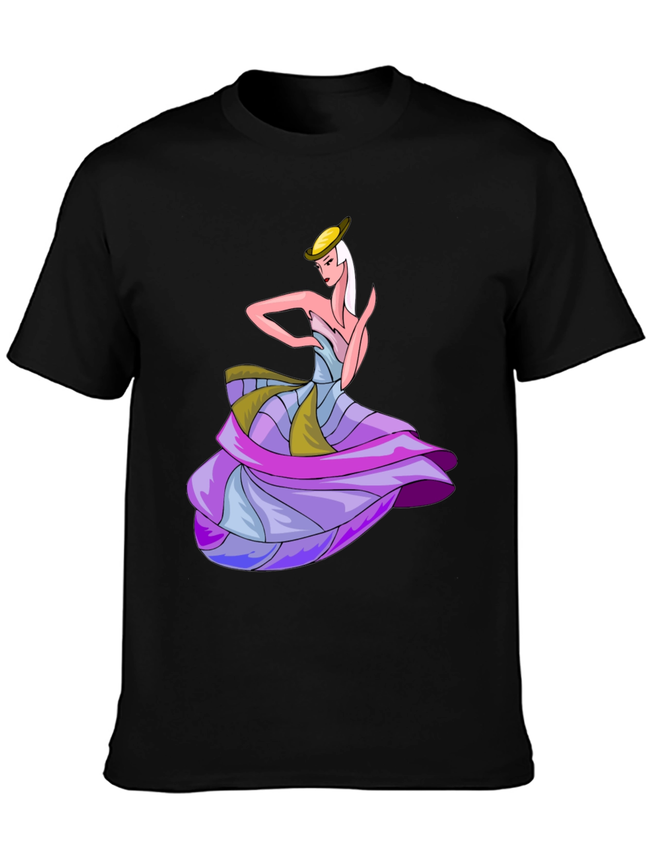 Elegant Dancer Graphic T-Shirt