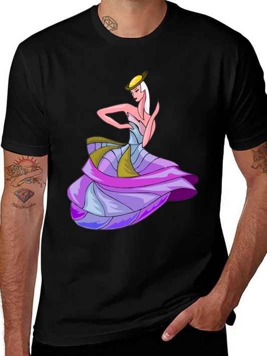 Elegant Dancer Graphic T-Shirt
