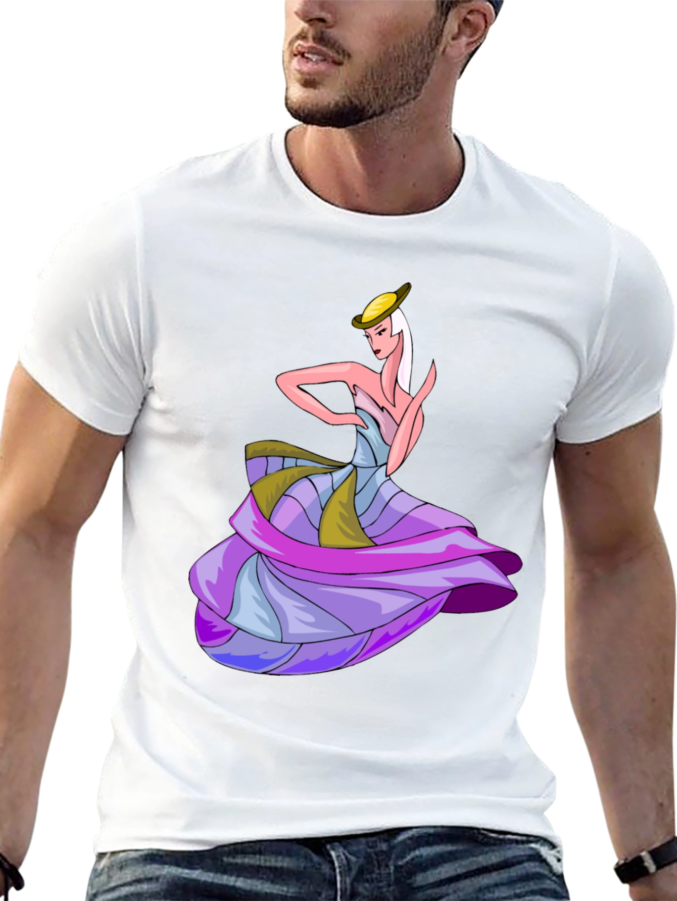 Elegant Dancer Graphic T-Shirt