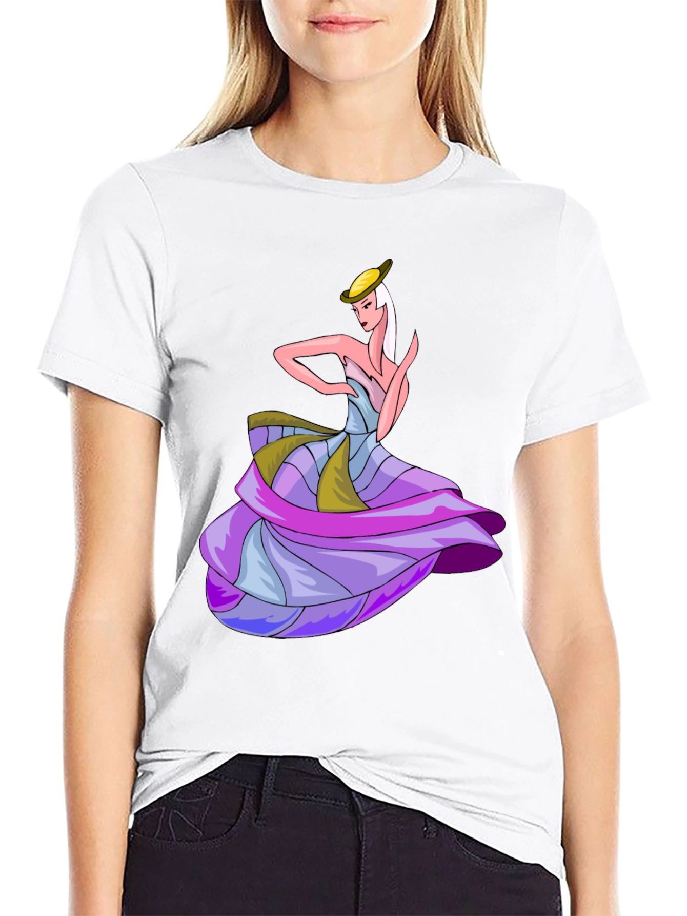 Elegant Dancer Graphic T-Shirt