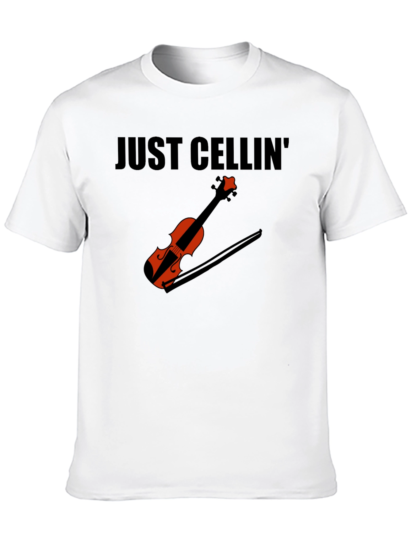 Just Cellin T-Shirt - Music Lover Tee