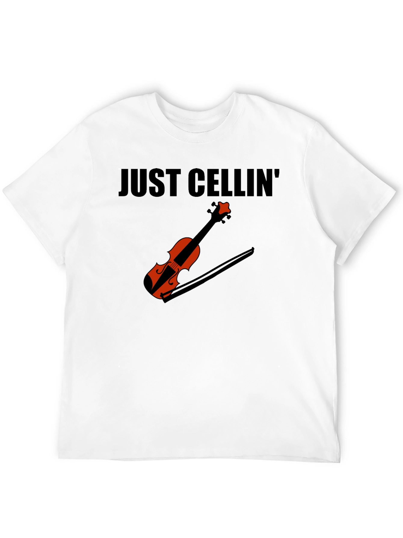 Just Cellin T-Shirt - Music Lover Tee