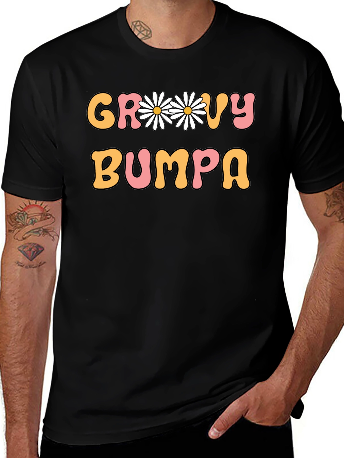 Groovy Bumpa Black T-Shirt