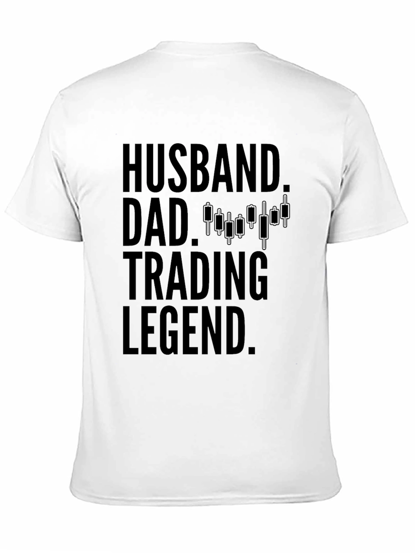 Husband Dad Trading Legend Graphic T-Shirt
