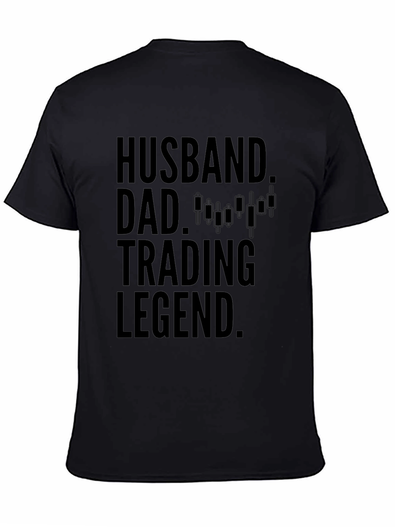 Husband Dad Trading Legend Graphic T-Shirt