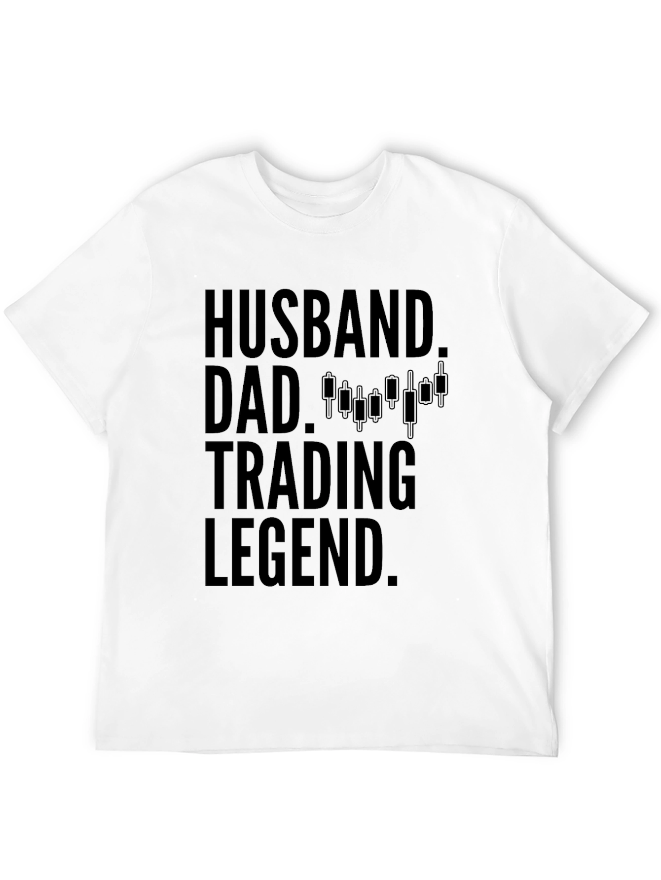Husband Dad Trading Legend Graphic T-Shirt